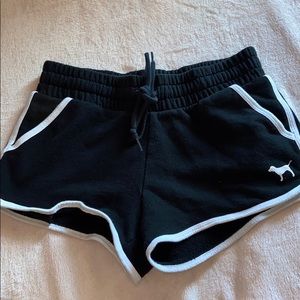 VS PINK- black lounge shorts